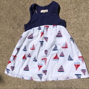 Tucker and Tate sail boat dress